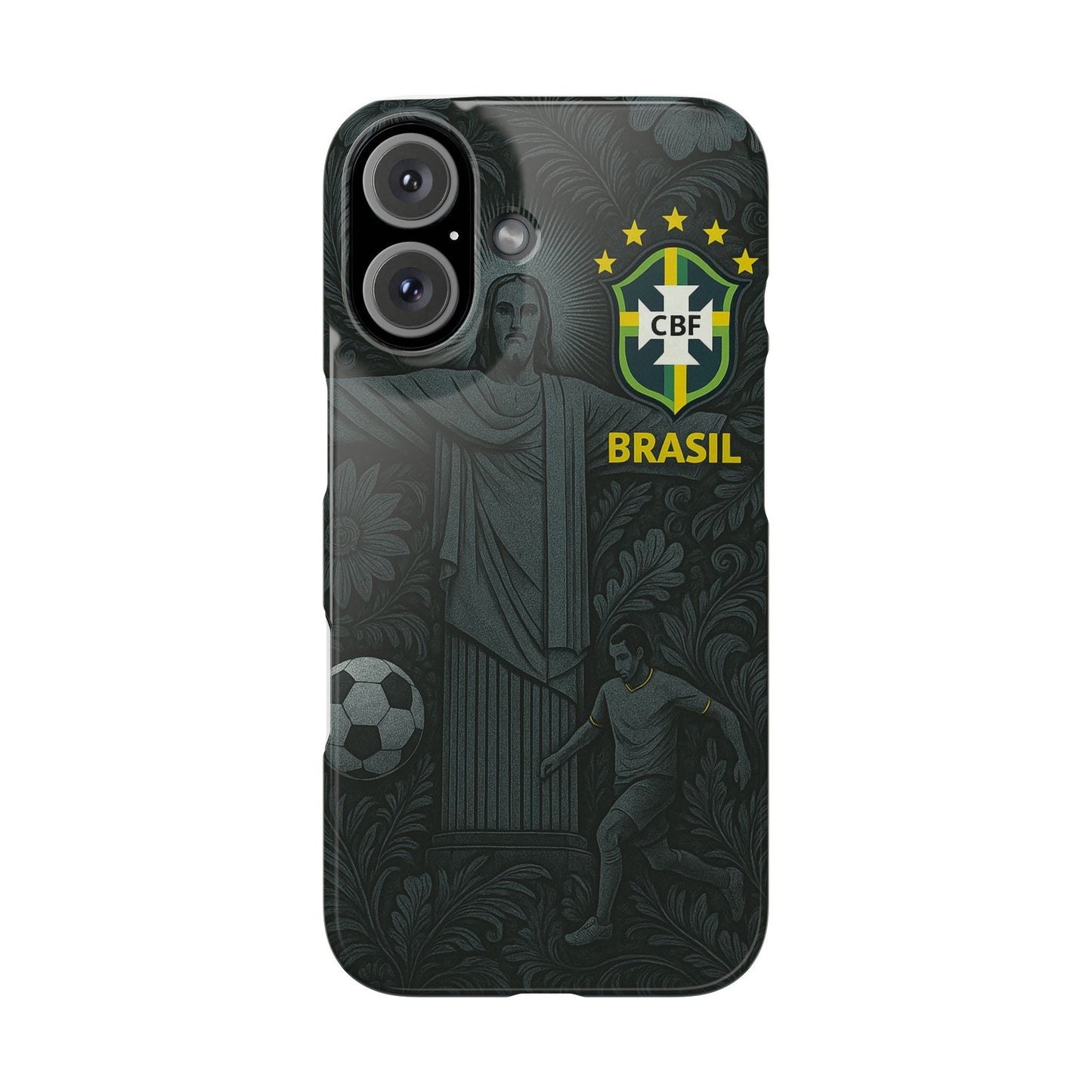 Brazilian Soccer Slim Phone Case IPHONE 16 ONLY - Swift Phone Cases
