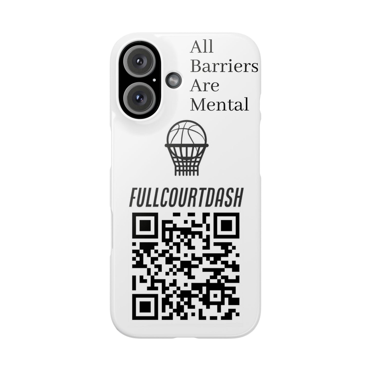 Fullcourtdash PC - Swift Phone Cases