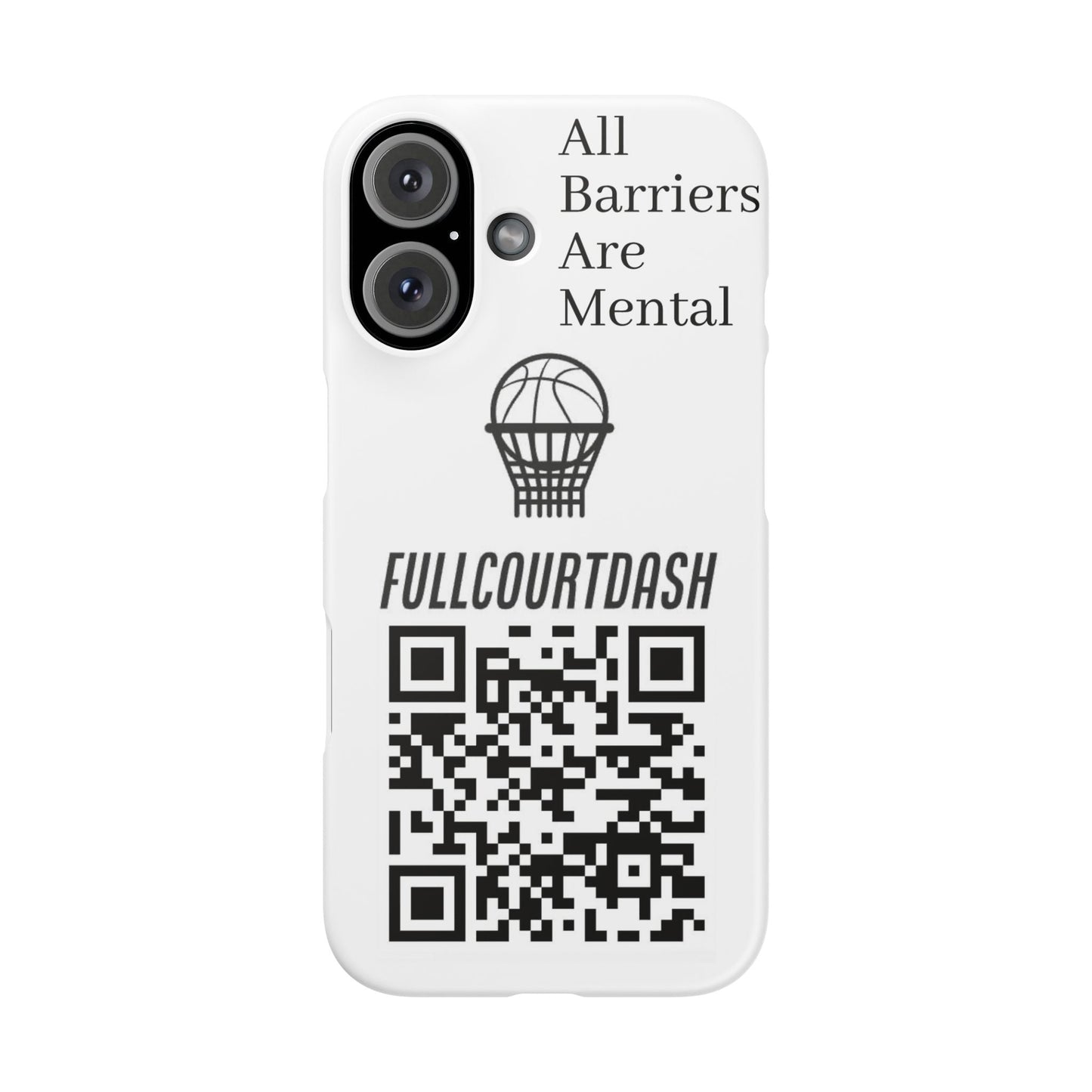 Fullcourtdash PC - Swift Phone Cases