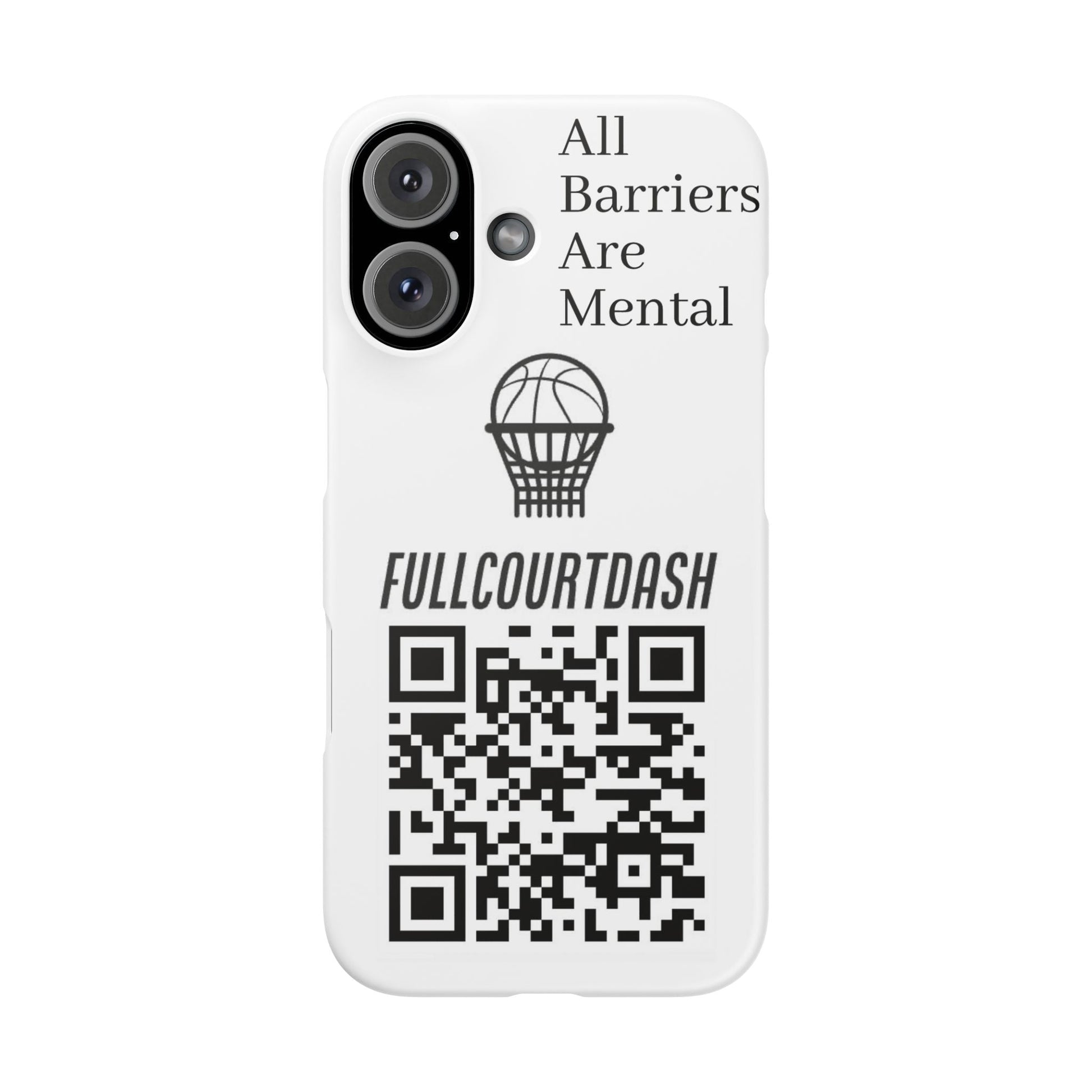 Fullcourtdash PC - Swift Phone Cases